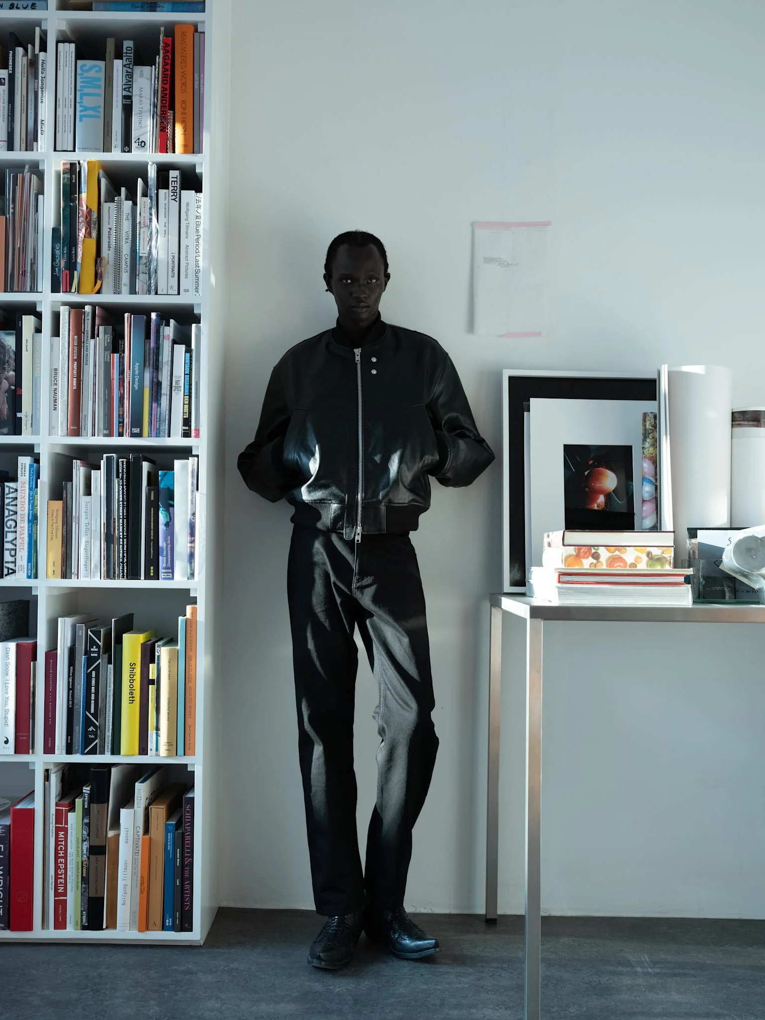 LEATHER FLIGHT JACKET - Image 5