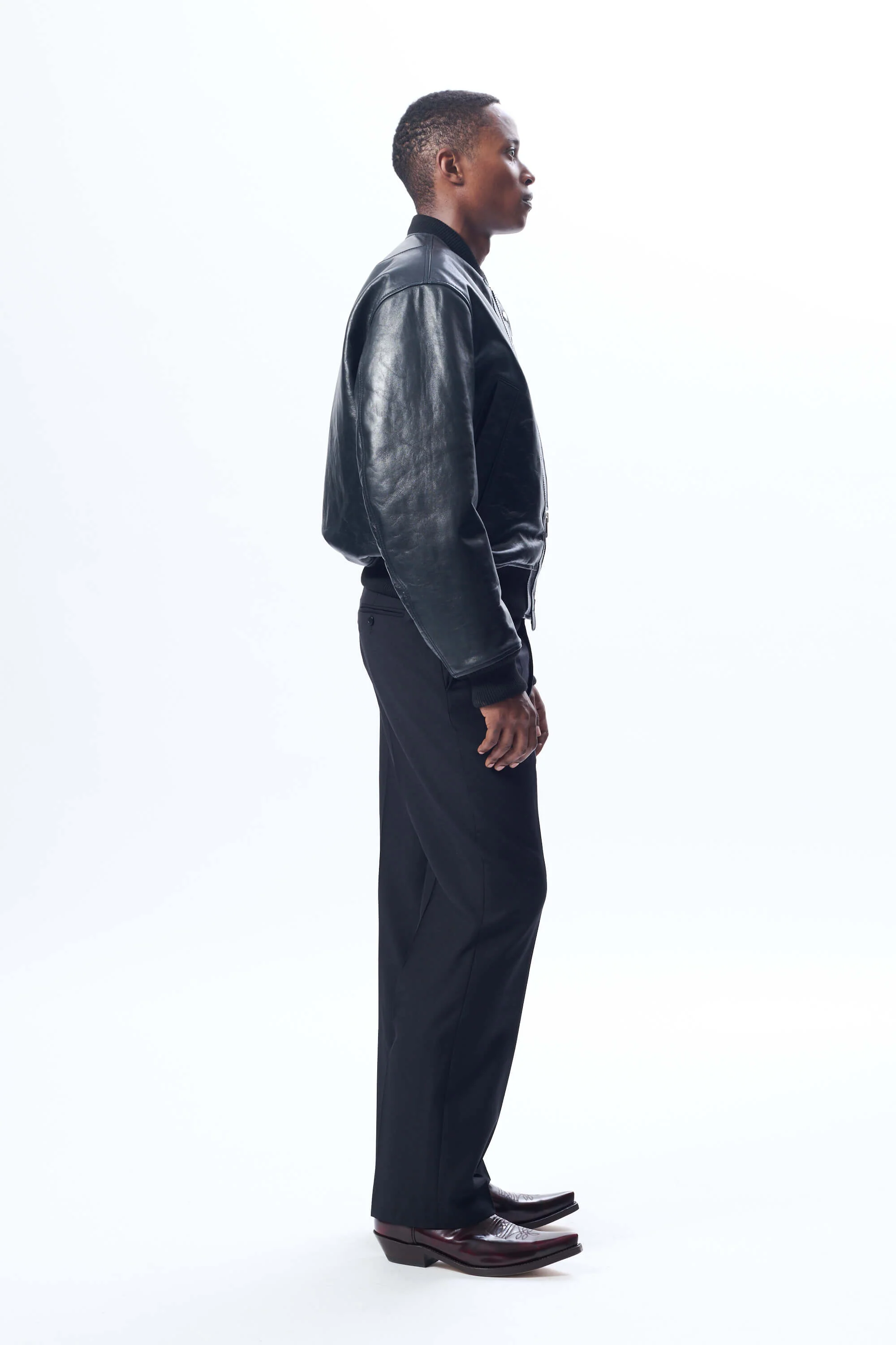 LEATHER FLIGHT JACKET - Image 8