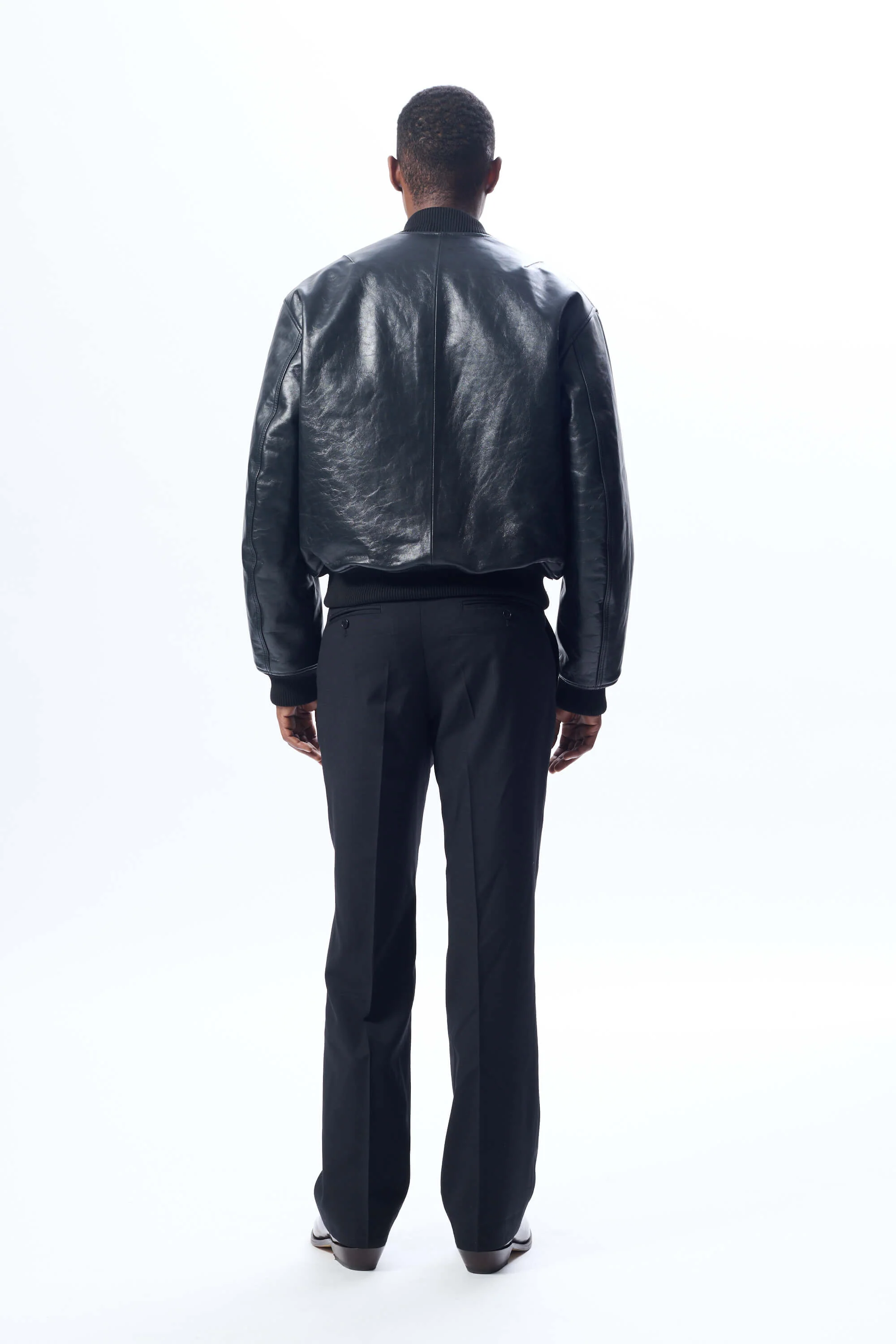 LEATHER FLIGHT JACKET - Image 9